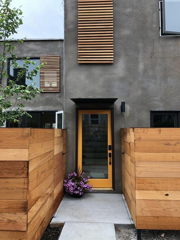 Entrance to second floor living area.