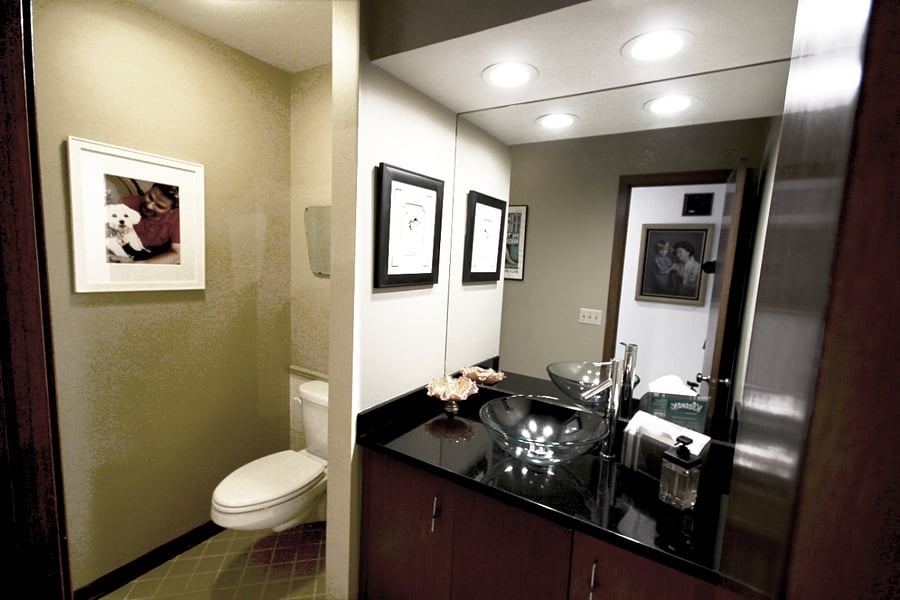 Guest 1/2 bath