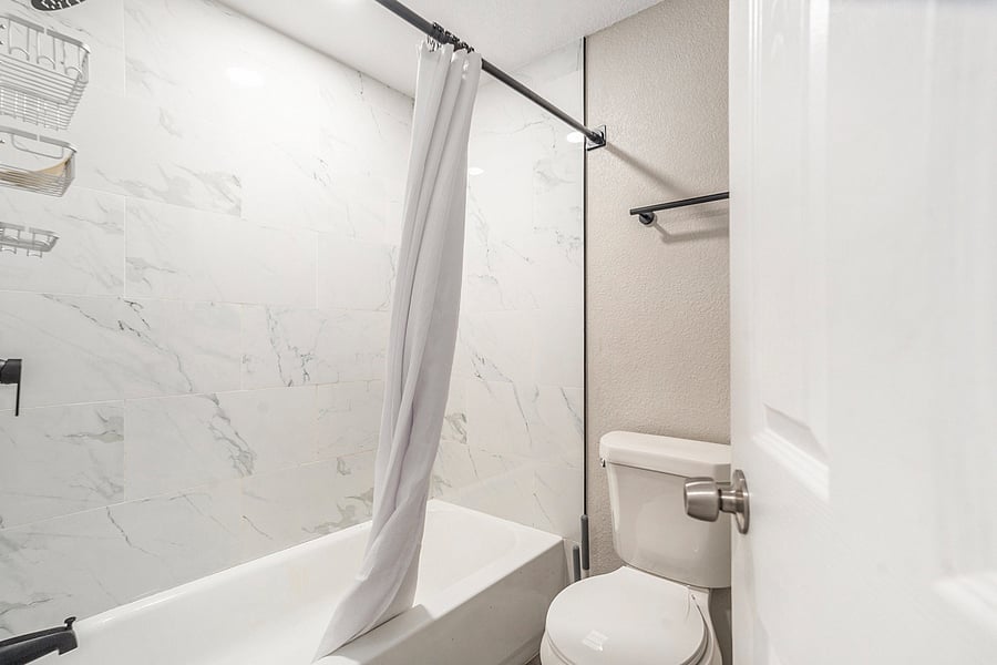 Tub for hall bath - front
