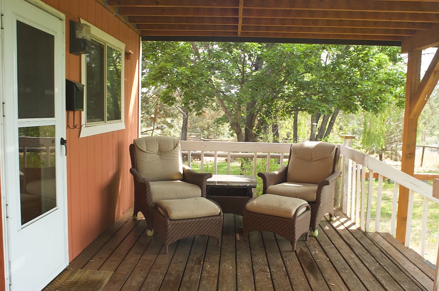Front deck