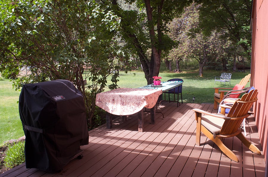 Front deck