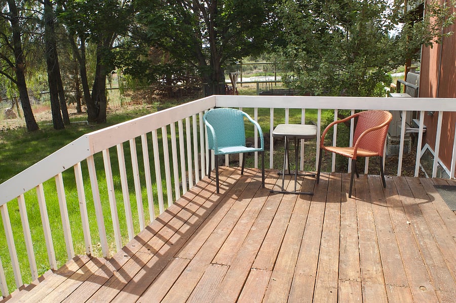 Back deck