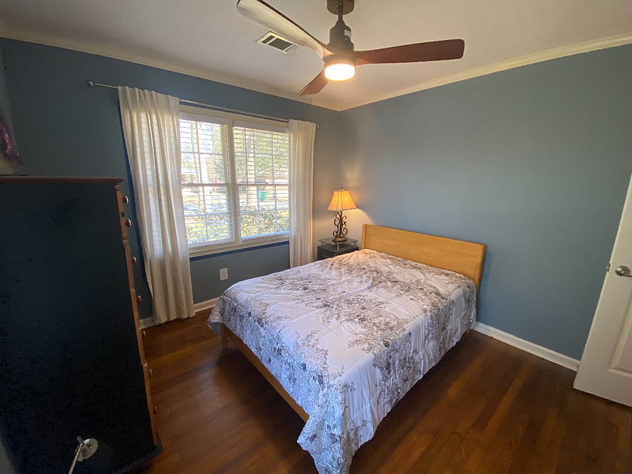 3rd bedroom available with full closet and shared bath. $800