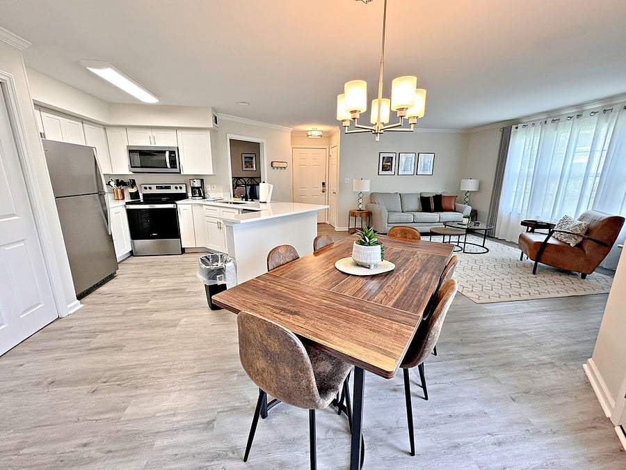 Spacious interior