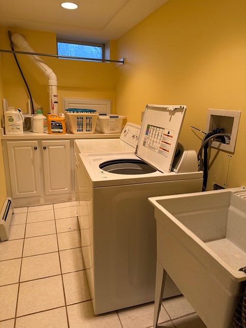 Laundry room. 