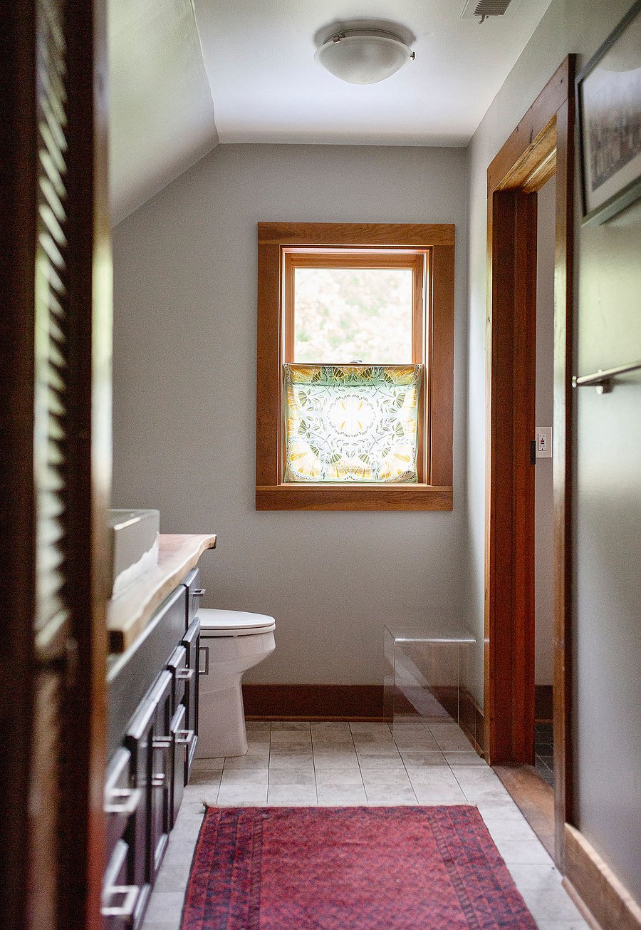 Bathroom #1 with bathtub.