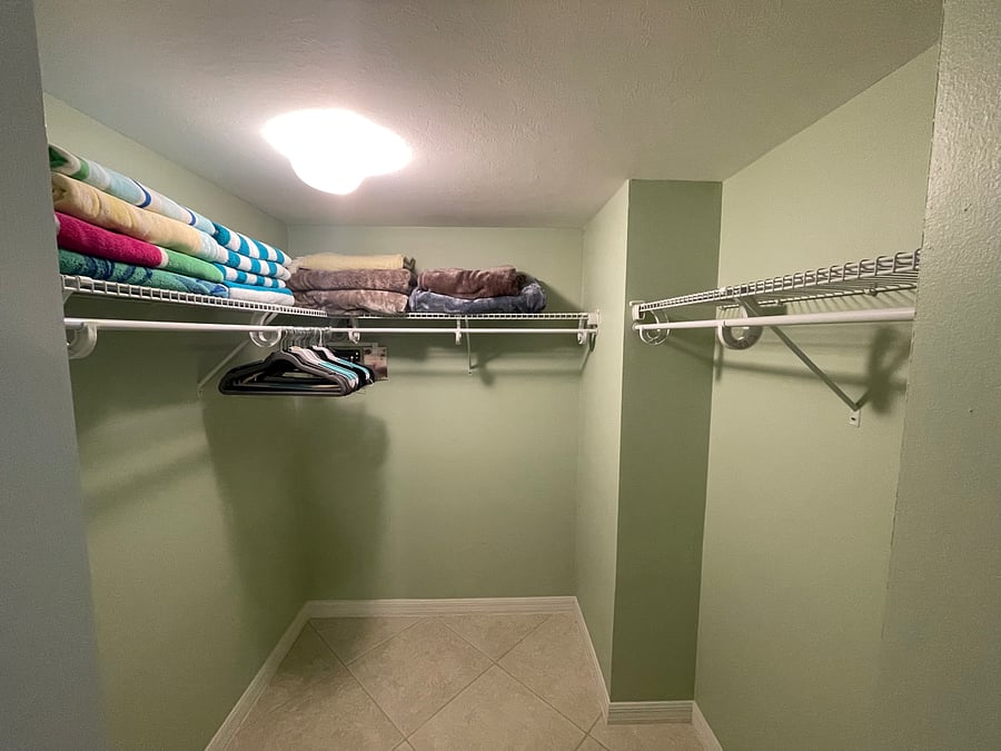 Master closet