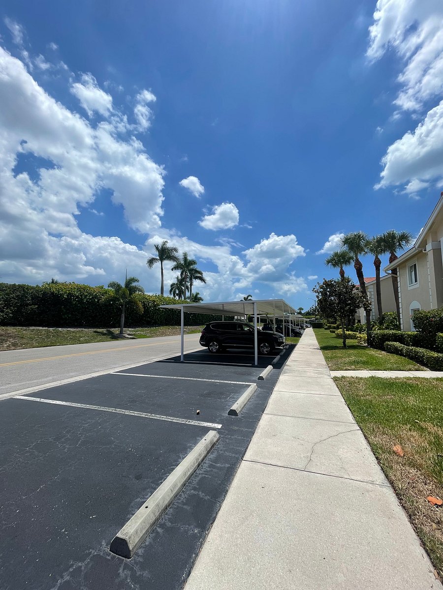 Parking directly in front of the condo
