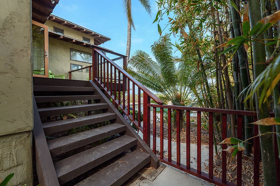 Stair to your private deck