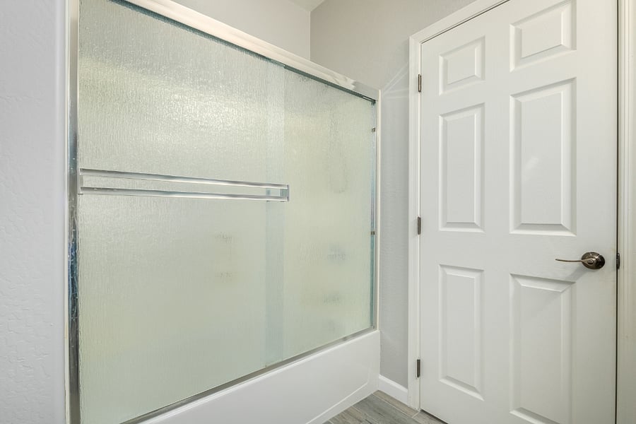 Master bath shower and tub