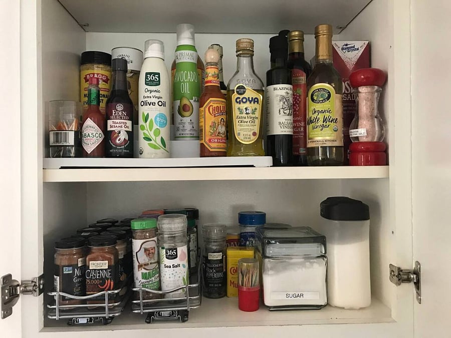 [Kitchen] Youll discover no shortage of your favorite spices and condiments.