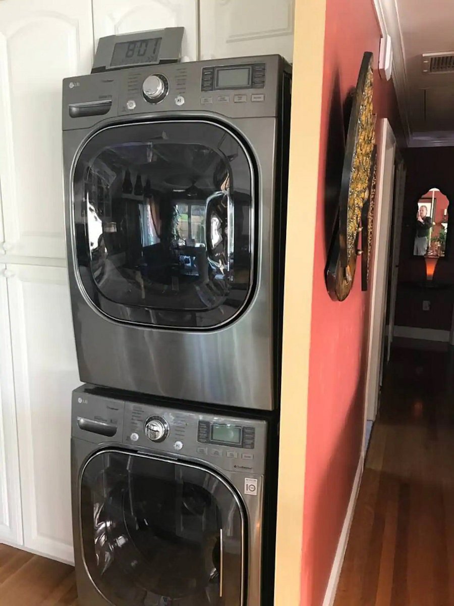 [Laundry] Washer & dryer located onsite with essentials provided.