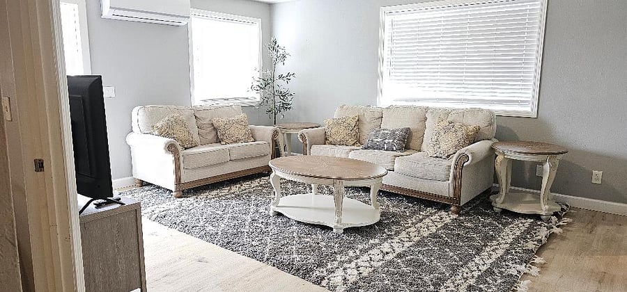 open living room