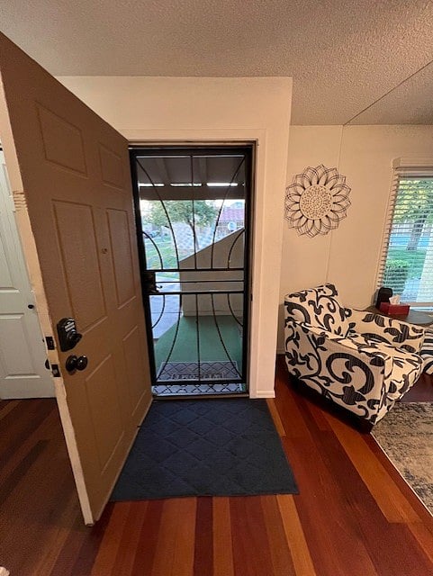 Front door from the inside