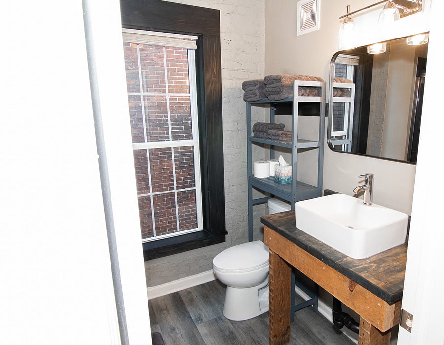 En suite bathroom 