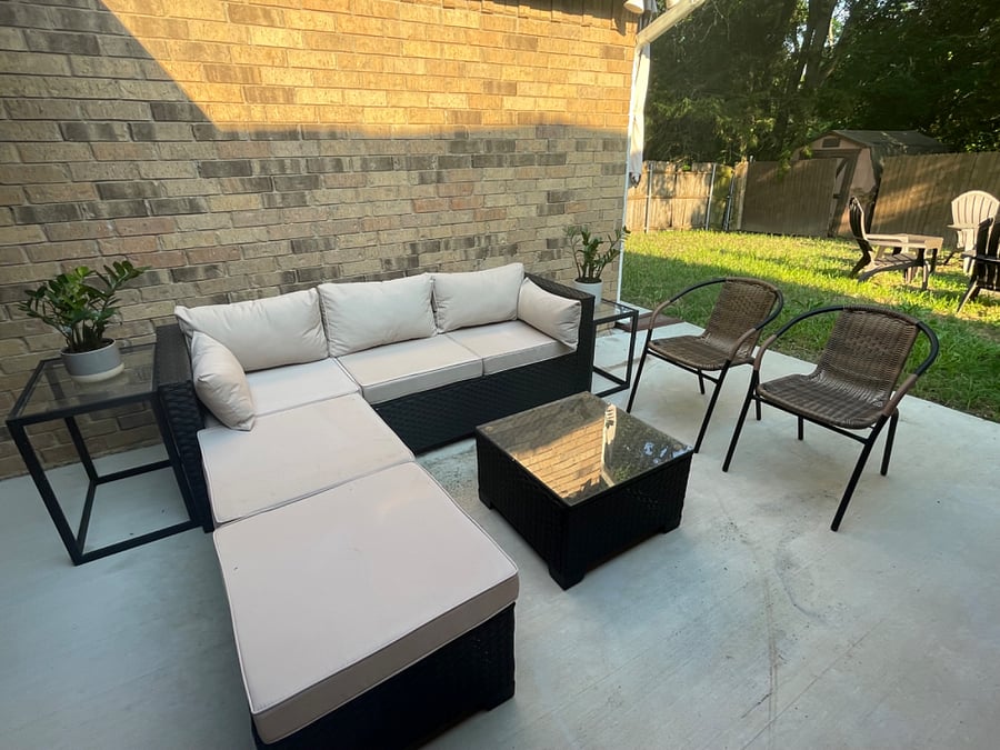 Patio lounge furniture