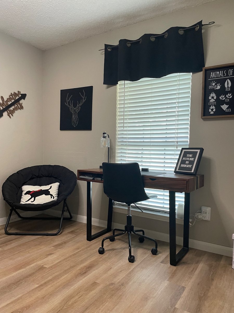 Dedicated computer work desk