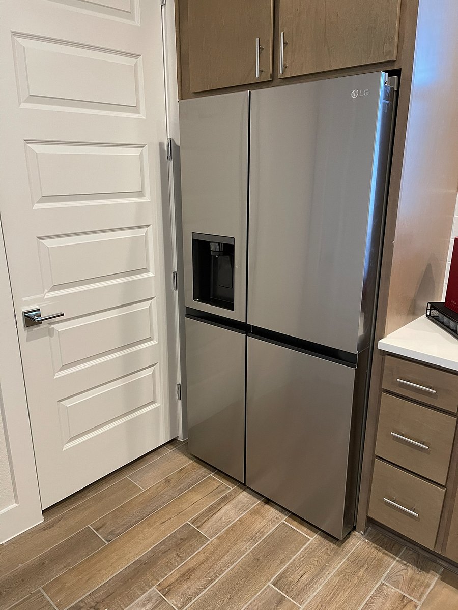 New LG refrigerator.