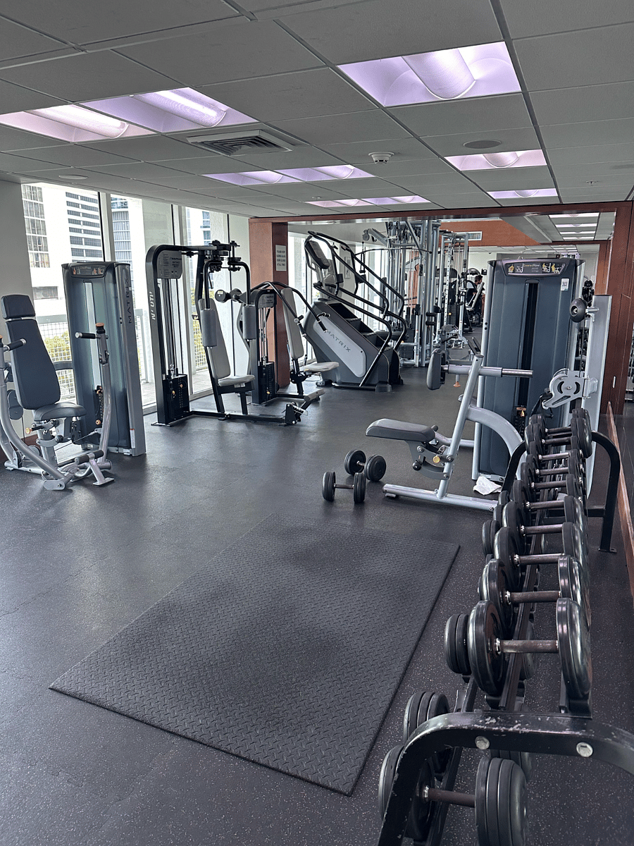 Gym - Free weight room