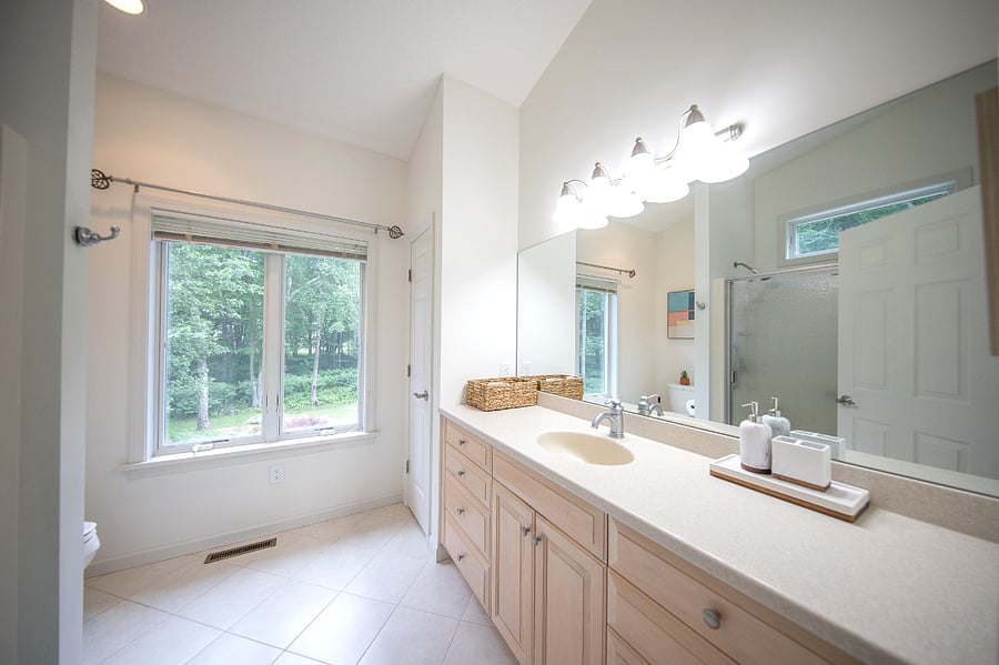 Large master bathroom