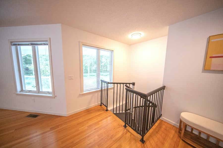 Another private entrance spiral staircase. 