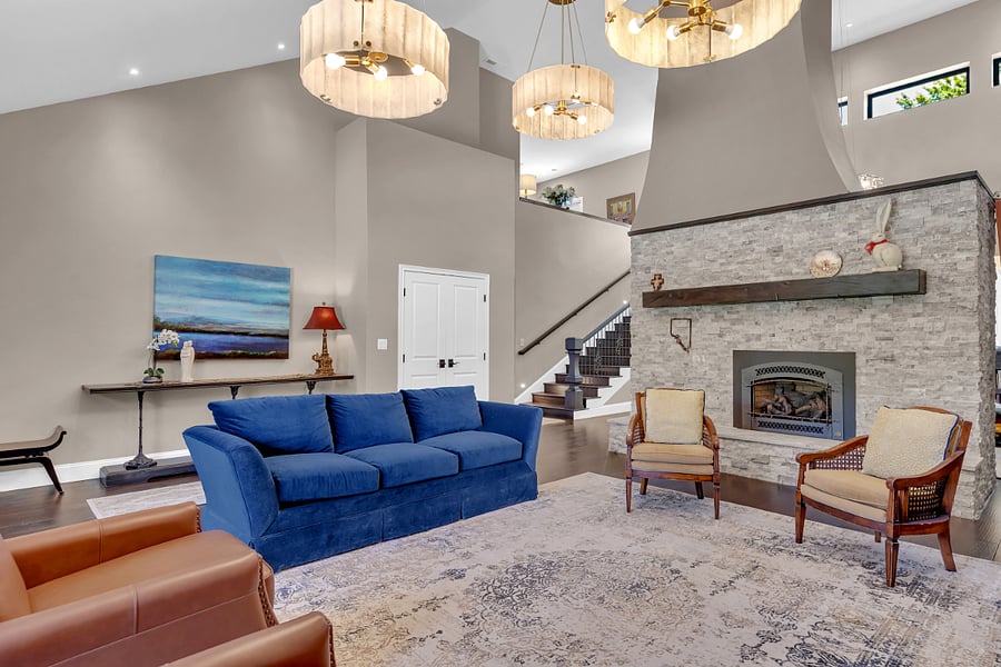 Main Entry Living Room