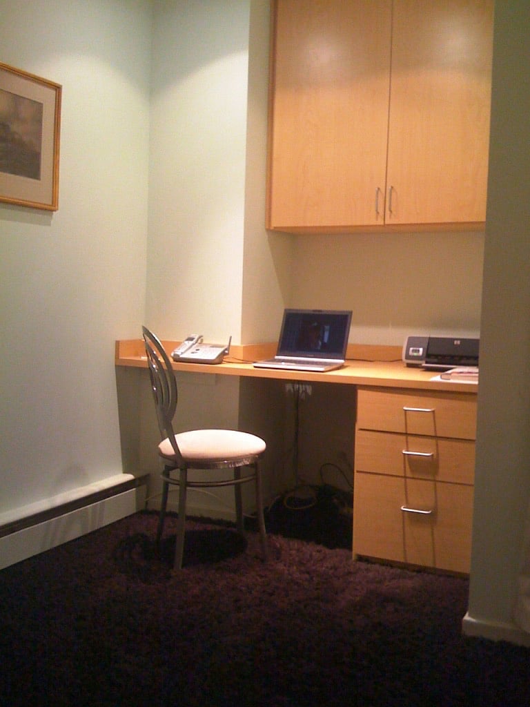 Built in Desk/Workspace