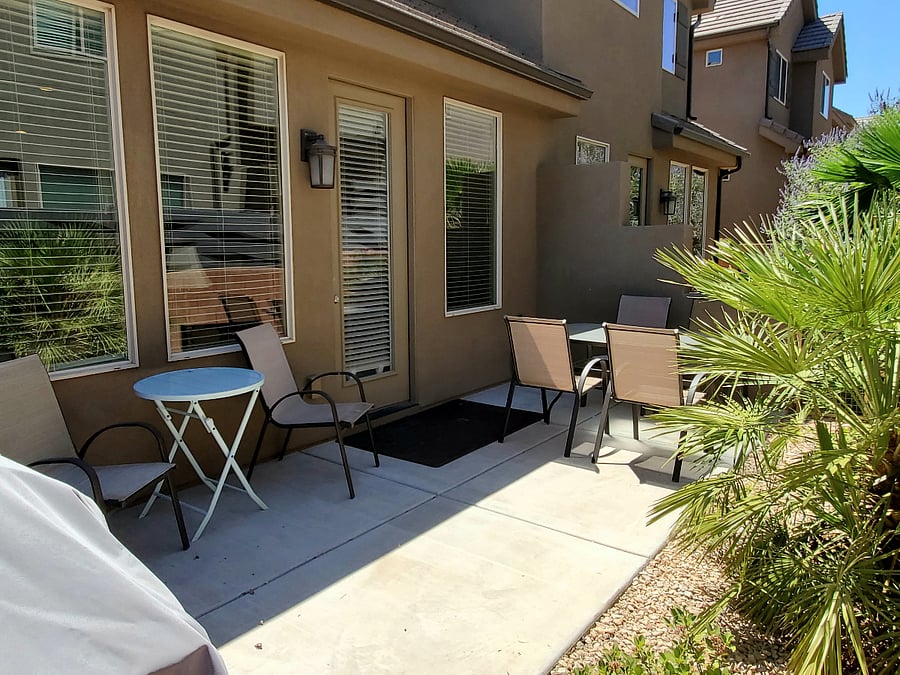 Back patio 