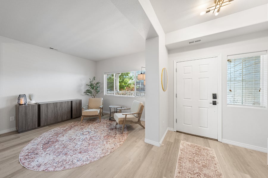 Our Entryway and Sun Room