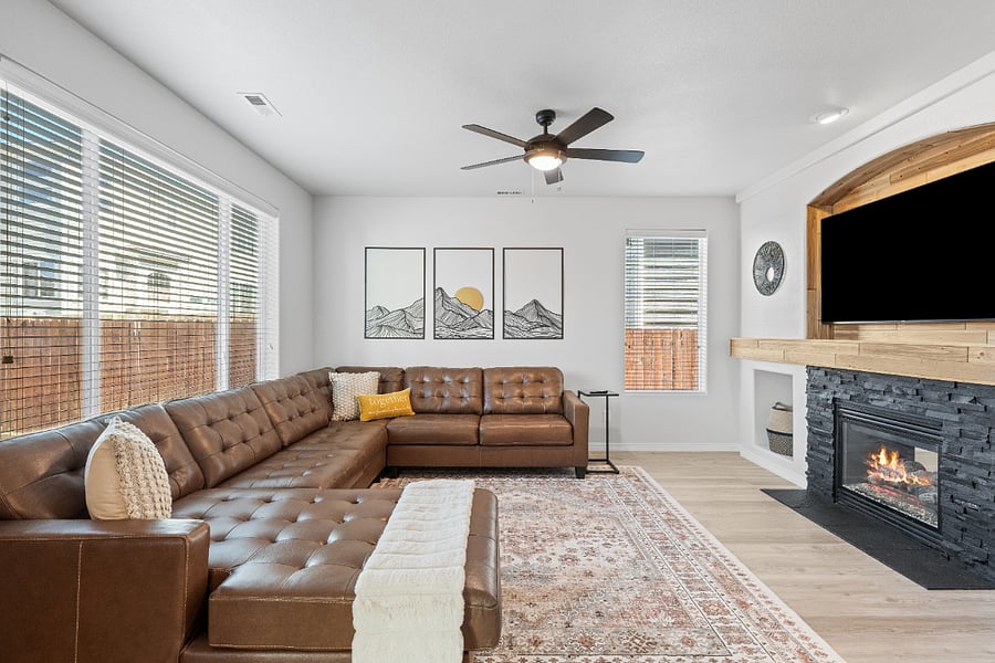 Large sofa for family gatherings !