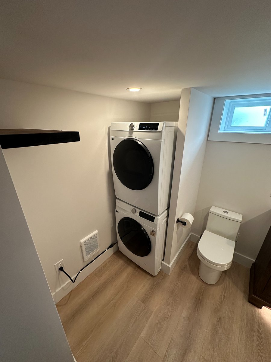 In-unit laundry