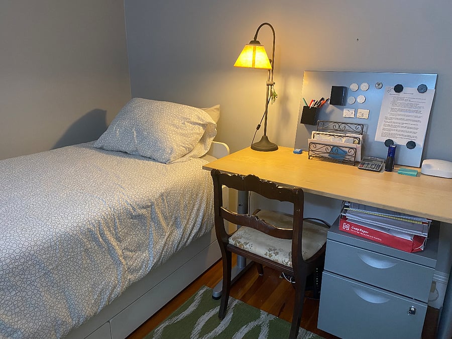 2nd bedroom/single bed
