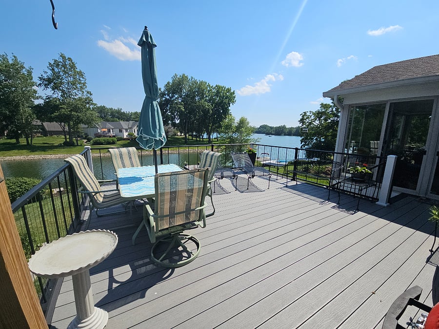 outdoor deck