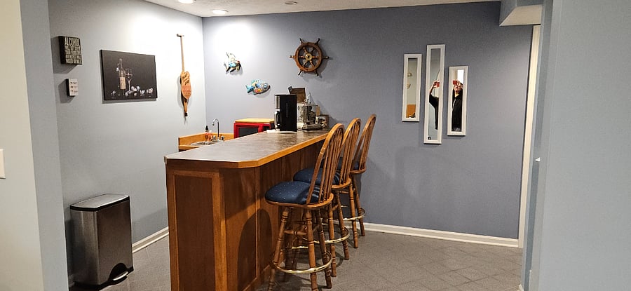 bar area
