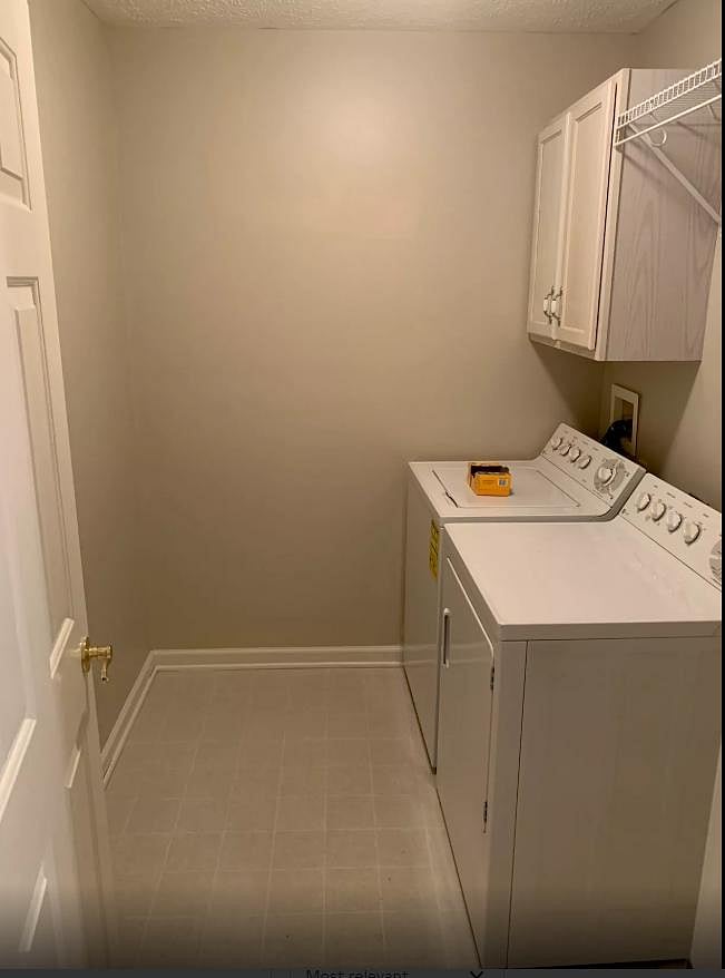 Upstairs laundry room