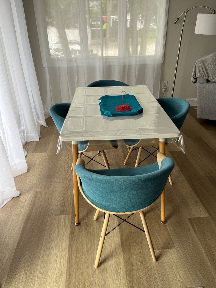 Dining table.