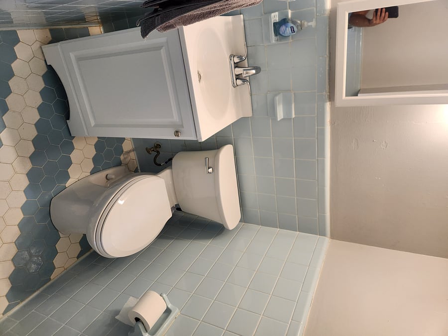 Brand new toilet and vanity 