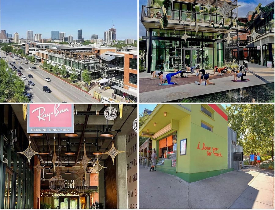 short walk to South Congress, shops, restaurants, hike and bike trail is one block away