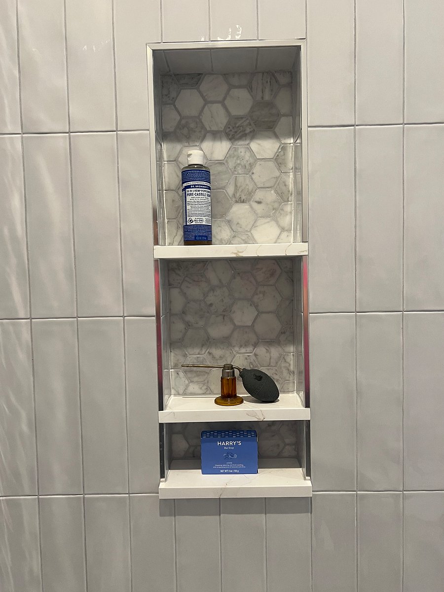 bath shower niche....