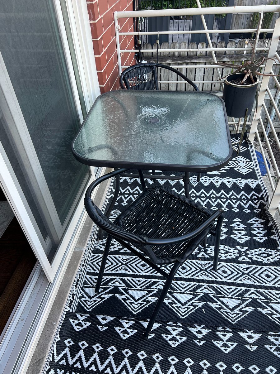 Private Patio off Main Bedroom