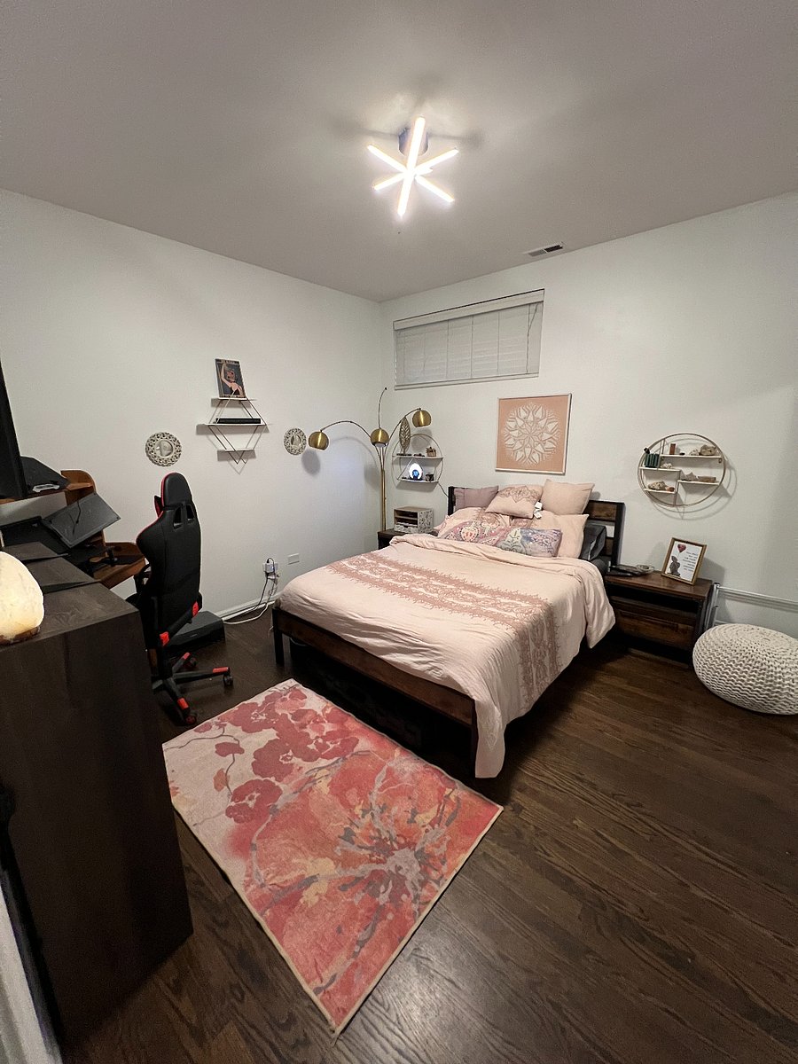 Lower Level Second Bedroom with Workstation