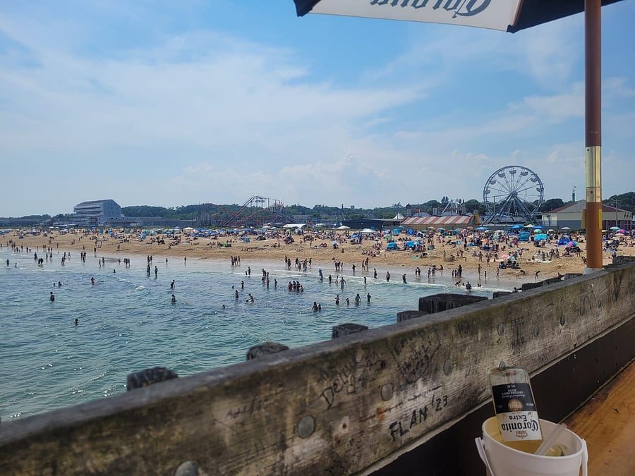 Old Orchard Beach - picture taken from OOB Facebook group