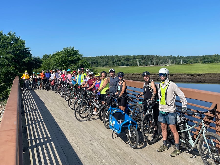 Eastern Trail picture taken from their Facebook group. Great place to hike or ride a bike