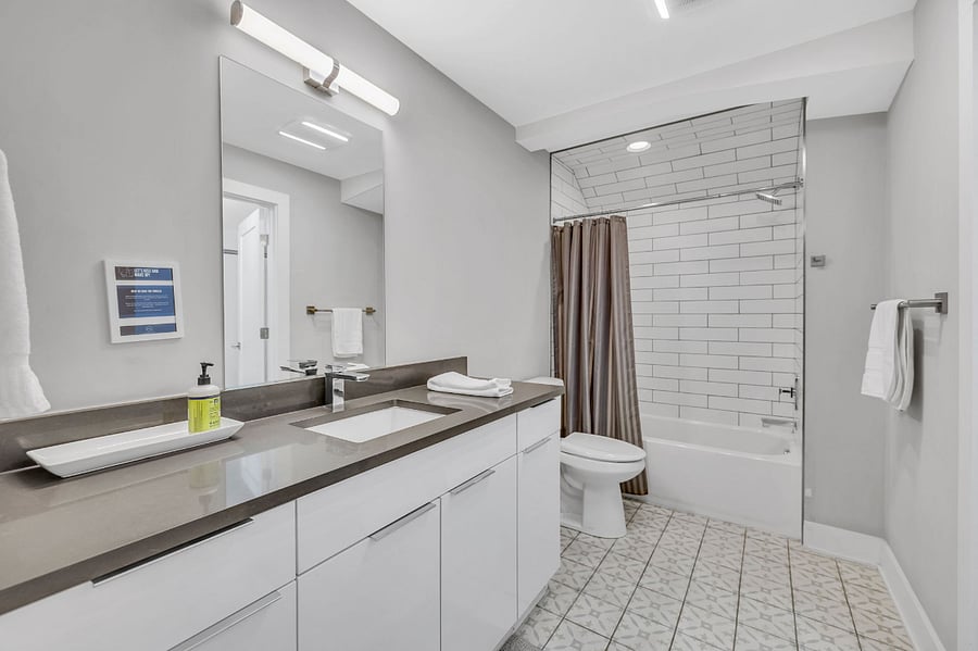 second floor bathroom