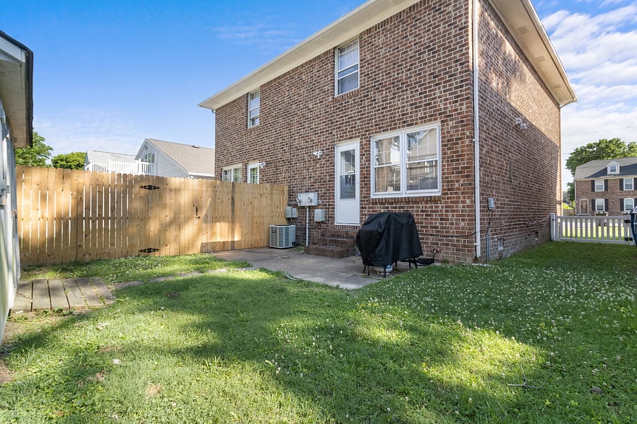 Enjoy your private backyard!
