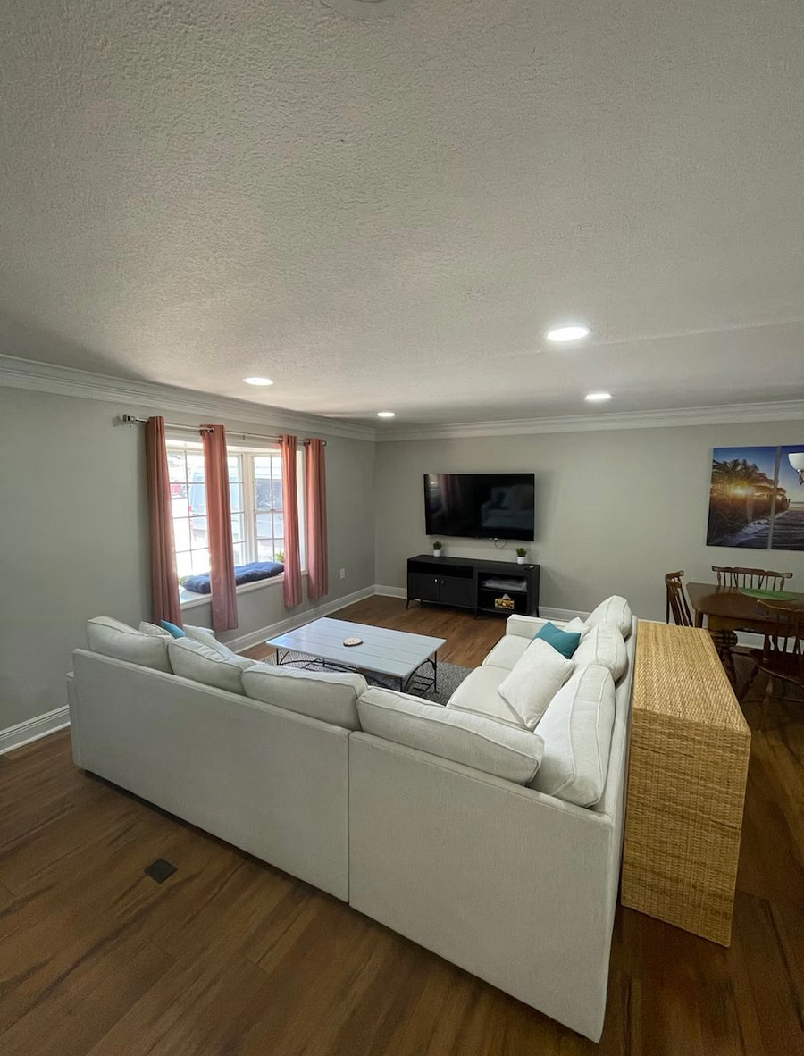 Living room on main floor