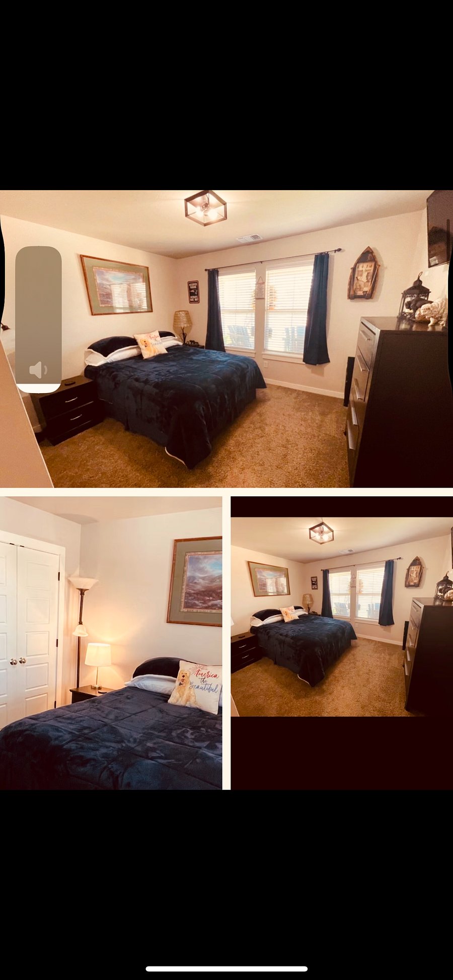 Midsize Bedroom, nice size closet w/Queen size bed, private bathroom nearby $800.