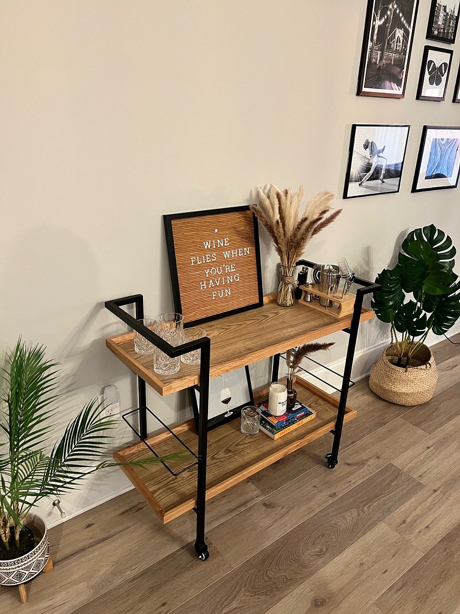 Living room bar cart