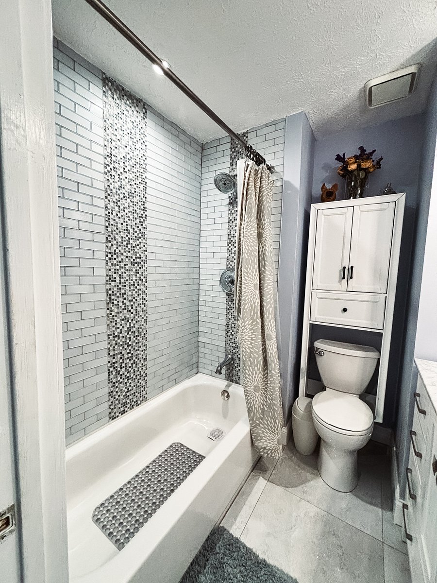 Luxurious Tile in Shower