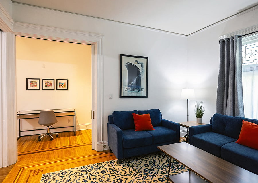 Living Room and entry way desk